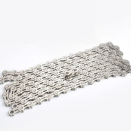 F90 MTB Bike 9 Speed Chains 116L Silver Ultralight 27 Speed Bicycle Chain Parts